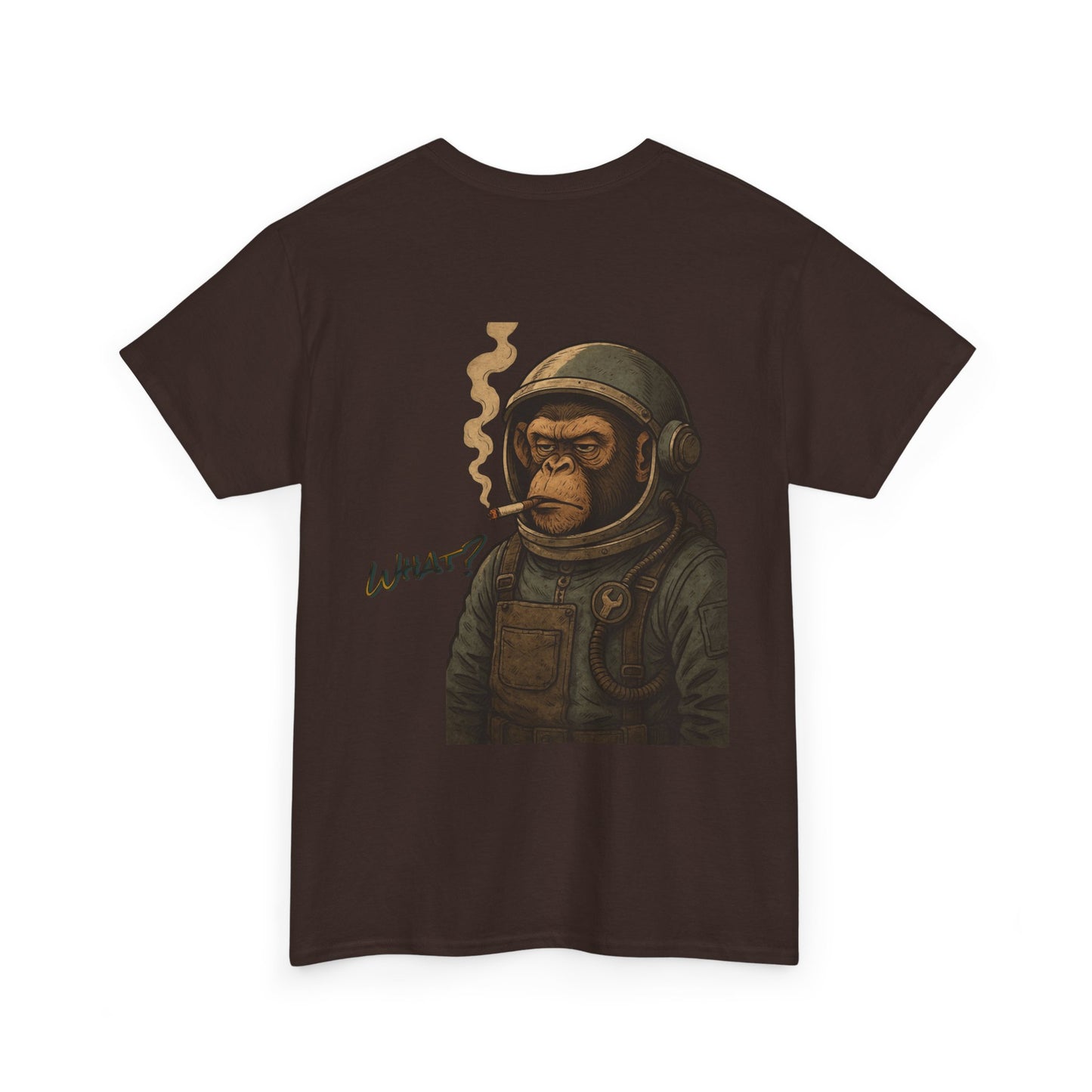 Chimp Astronaut Tee — Smoking Monkey
