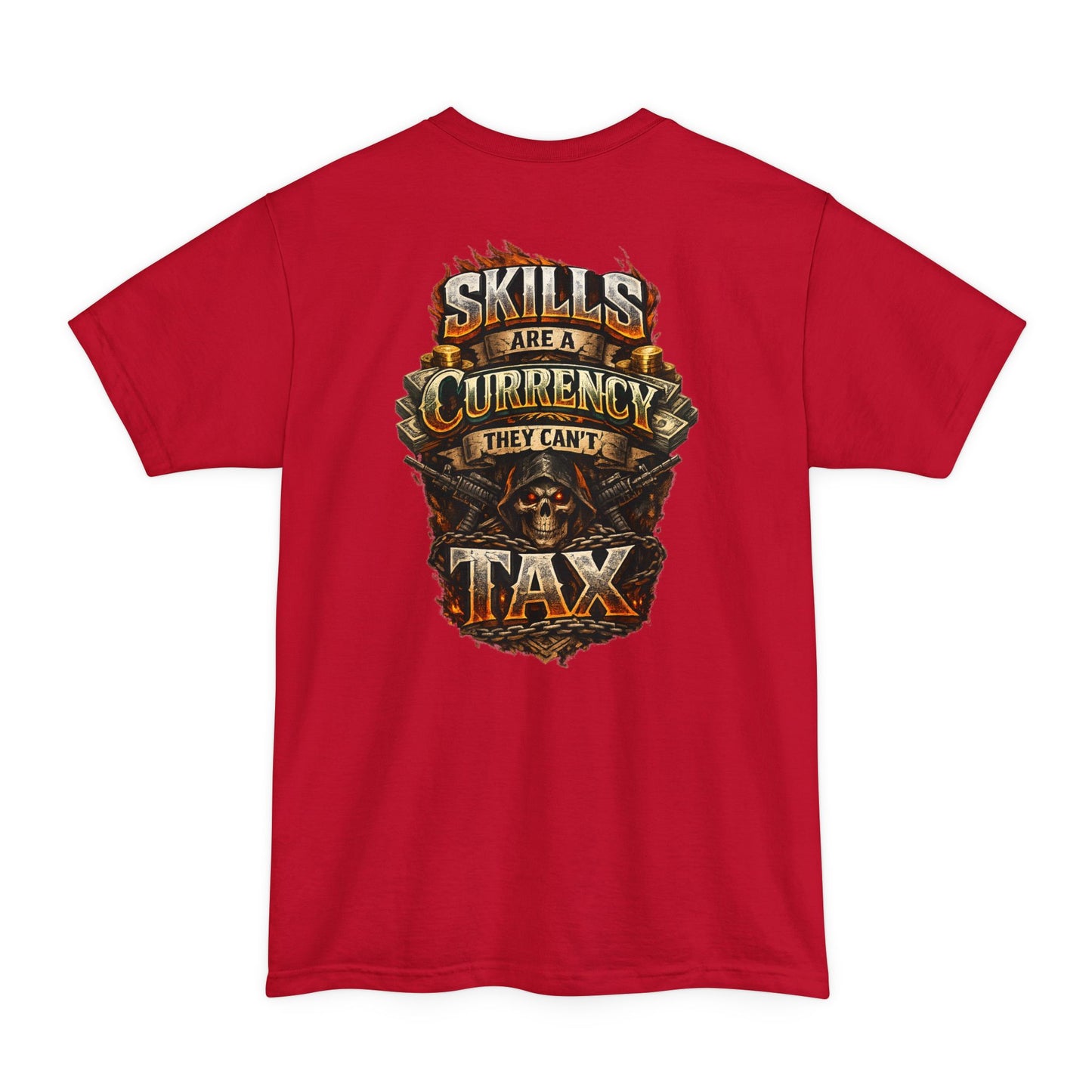 Skills Are A Currency Tall Tee