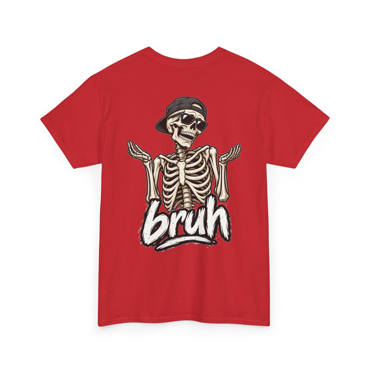 Bruh Skeleton Graphic Tee
