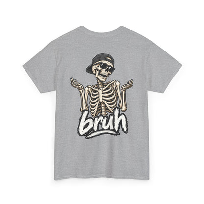 Bruh Skeleton Graphic Tee