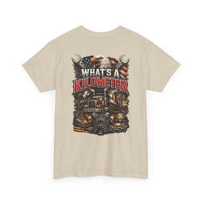 What's a Kilometer? Vintage Semi Truck T-Shirt