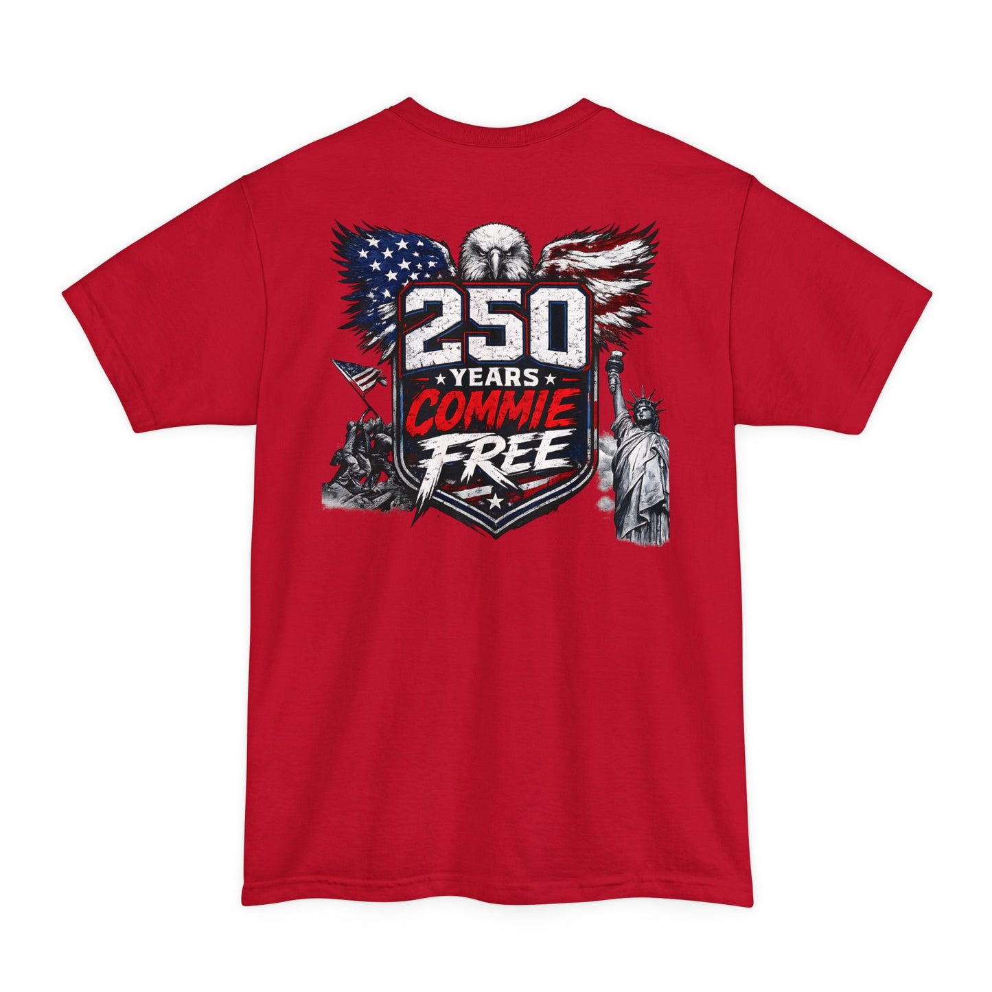 250 Years Commie Free Tall Tee