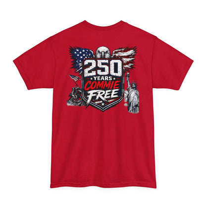 250 Years Commie Free Tall Tee