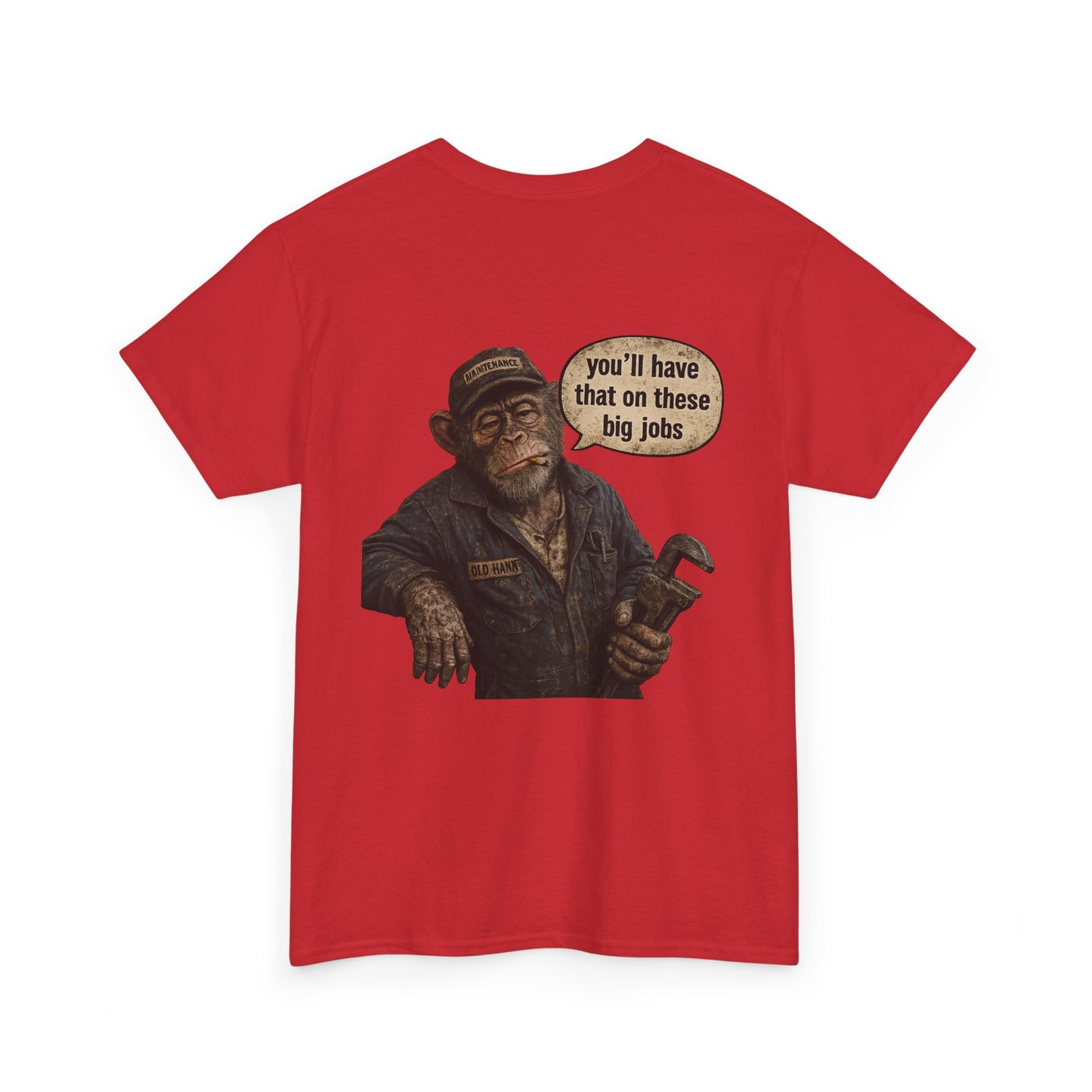 Vintage Pipefitter Maintenance Monkey Tee