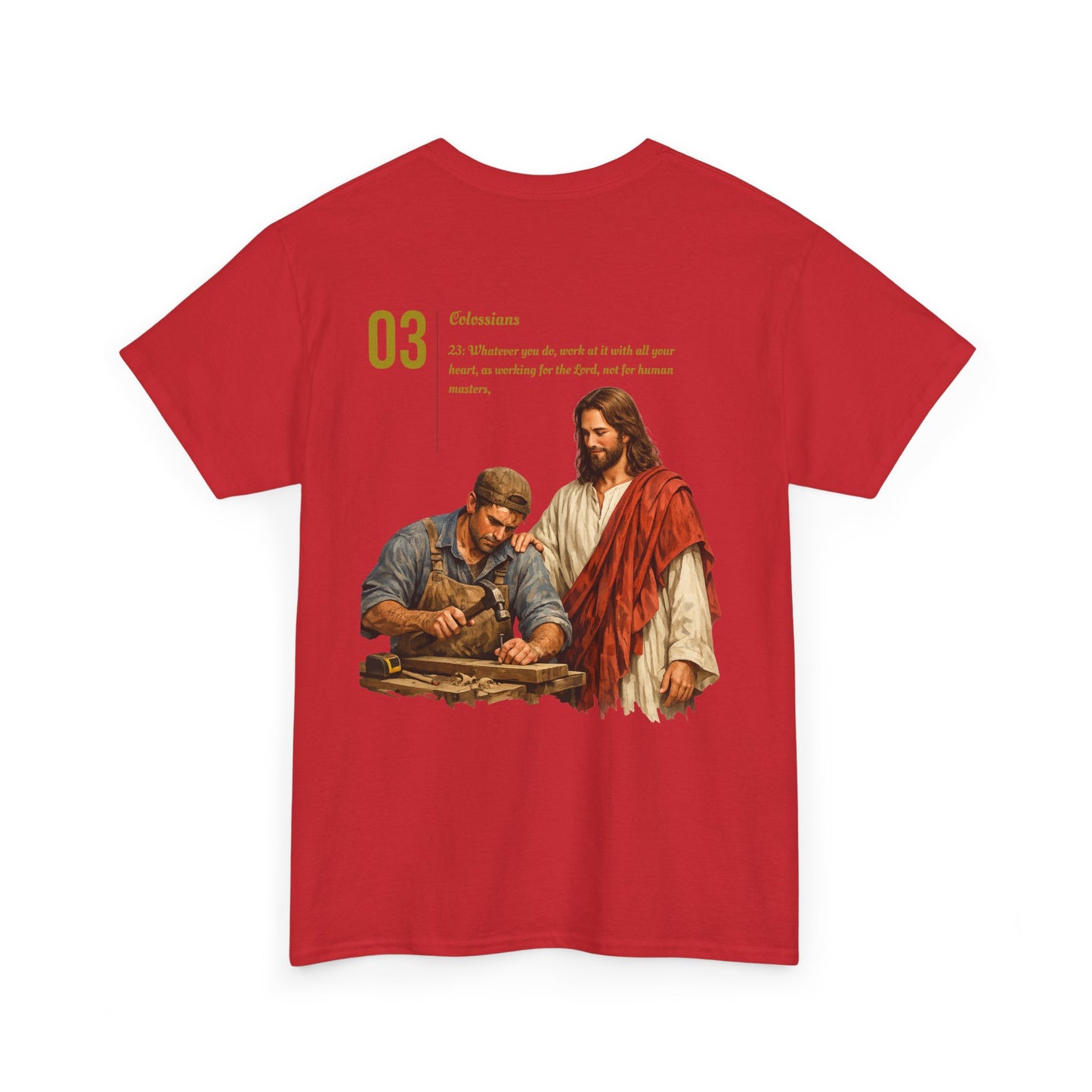 Christian Tee — Colossians 3:23