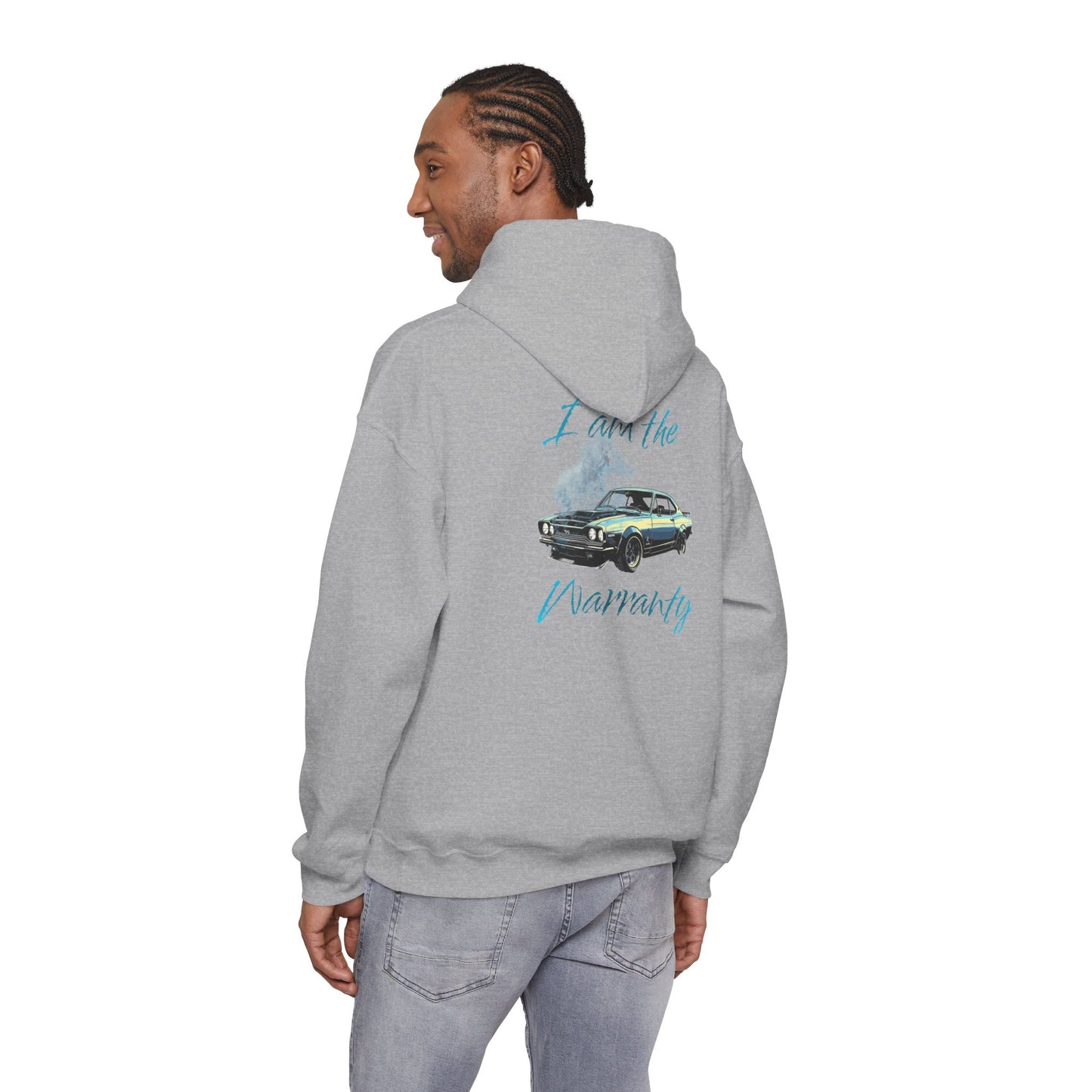 Vintage Car Hoodie — I am the Warranty