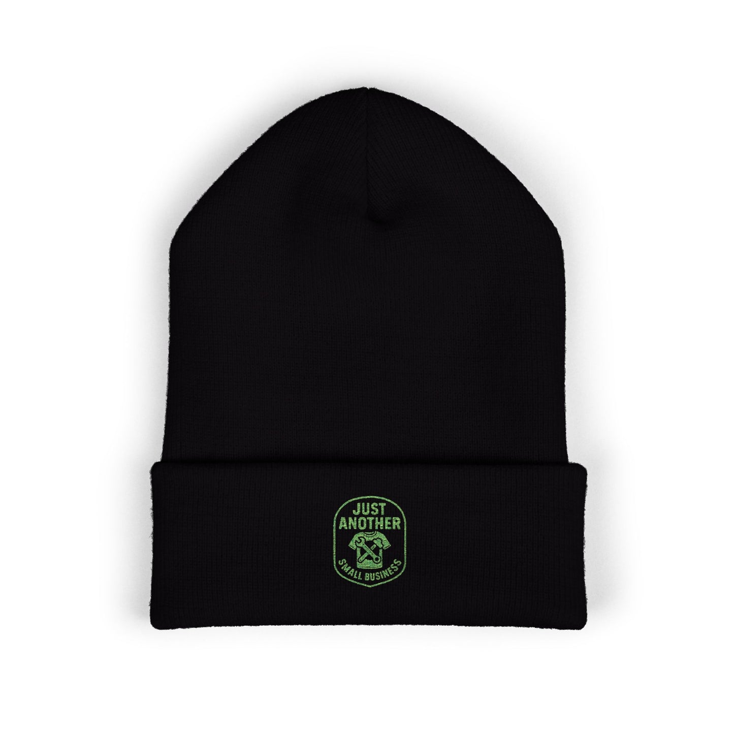 Embroidered Cuffed Beanie — Just Another Small Business