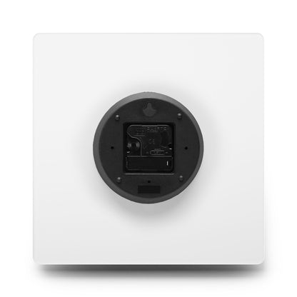 Retro 'Snap Off' Acrylic Square Wall Clock