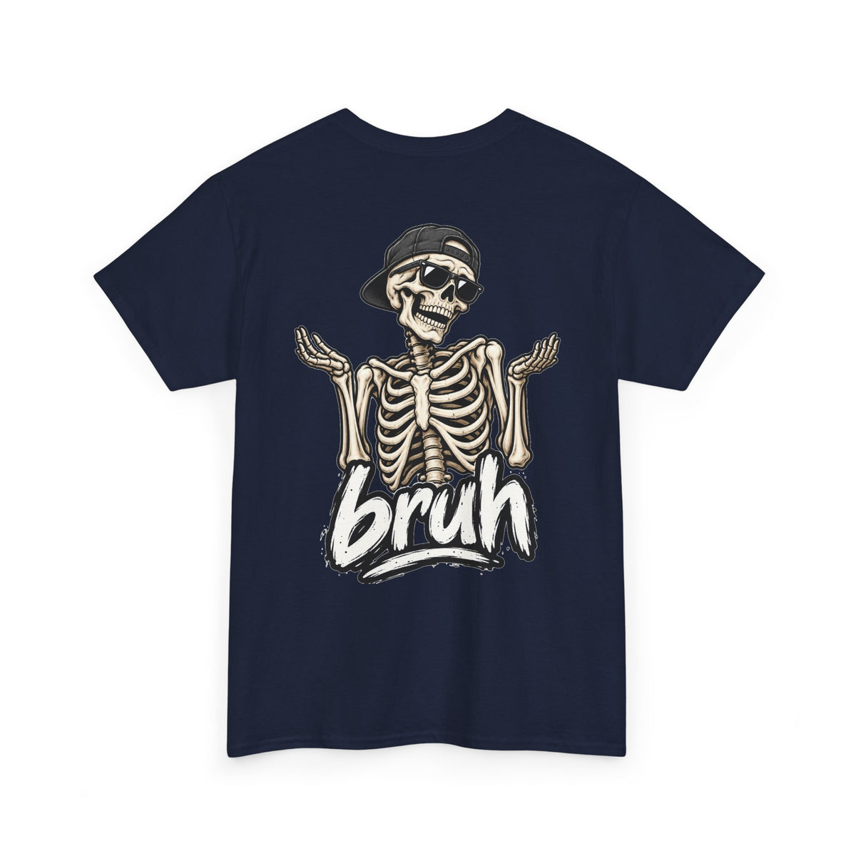 Bruh Skeleton Graphic Tee