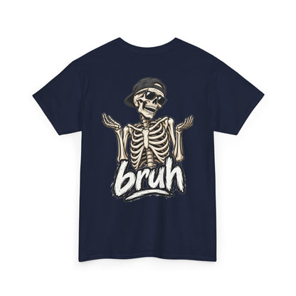 Bruh Skeleton Graphic Tee
