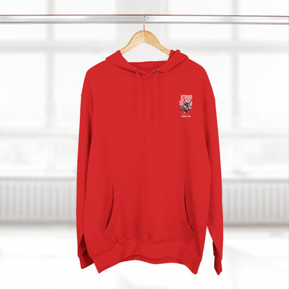 Angel Statue Graphic Hoodie — 'Sanctified, Saved' Vintage Art Streetwear