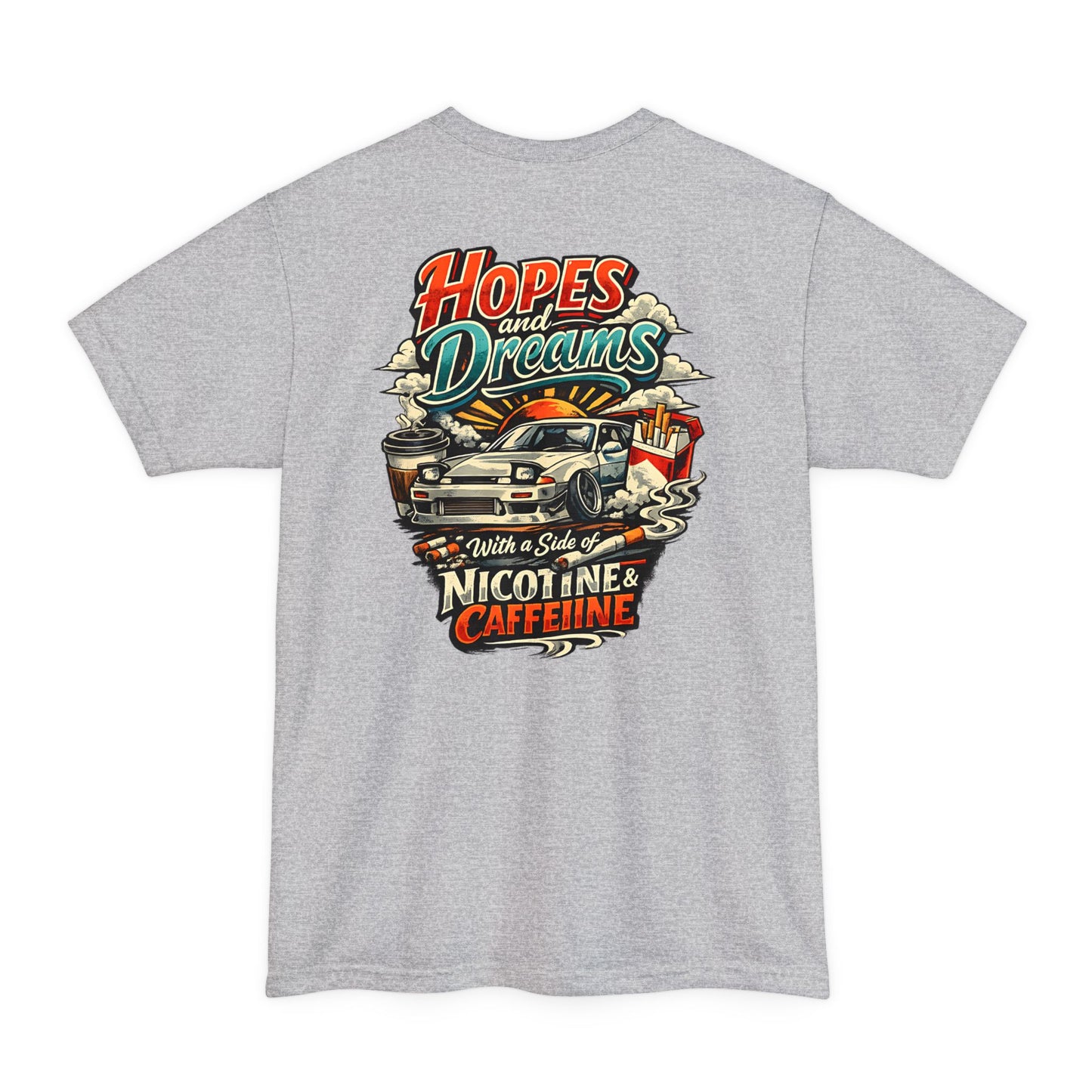Hopes and Dreams Vintage Car Tall Tee