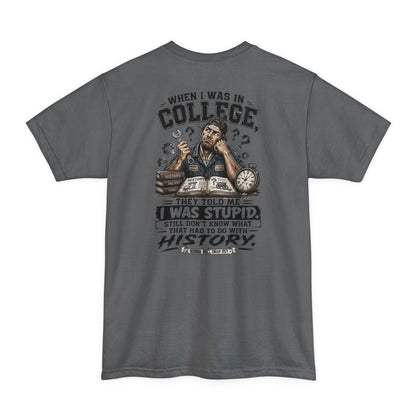 When I Was in College Tall Tee