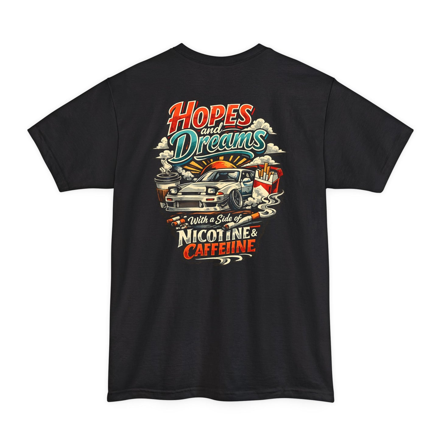 Hopes and Dreams Vintage Car Tall Tee