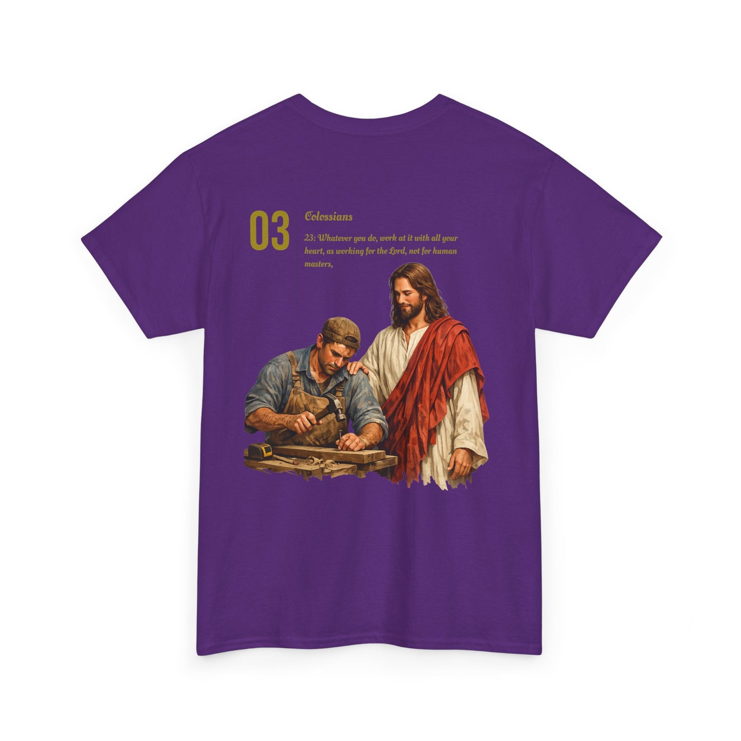 Christian Tee — Colossians 3:23