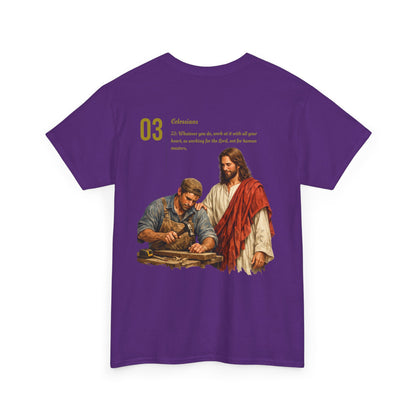 Christian Tee — Colossians 3:23