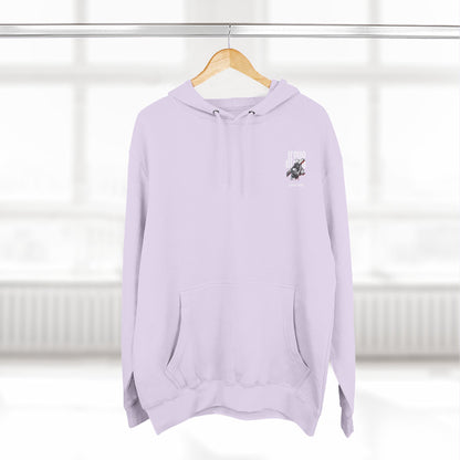 Angel Statue Graphic Hoodie — 'Sanctified, Saved' Vintage Art Streetwear