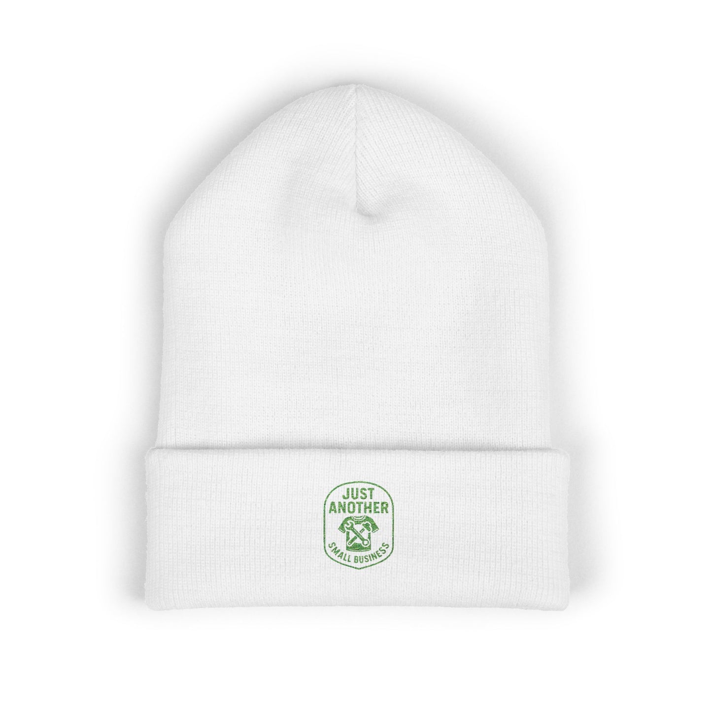 Embroidered Cuffed Beanie — Just Another Small Business