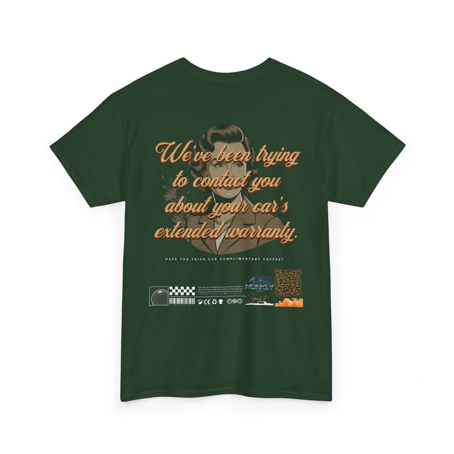 T-Shirt — Extended Warranty  Retro Graphic Tee