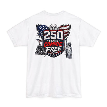250 Years Commie Free Tall Tee