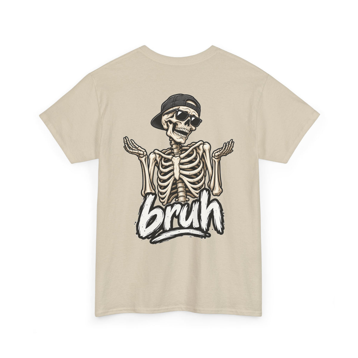 Bruh Skeleton Graphic Tee