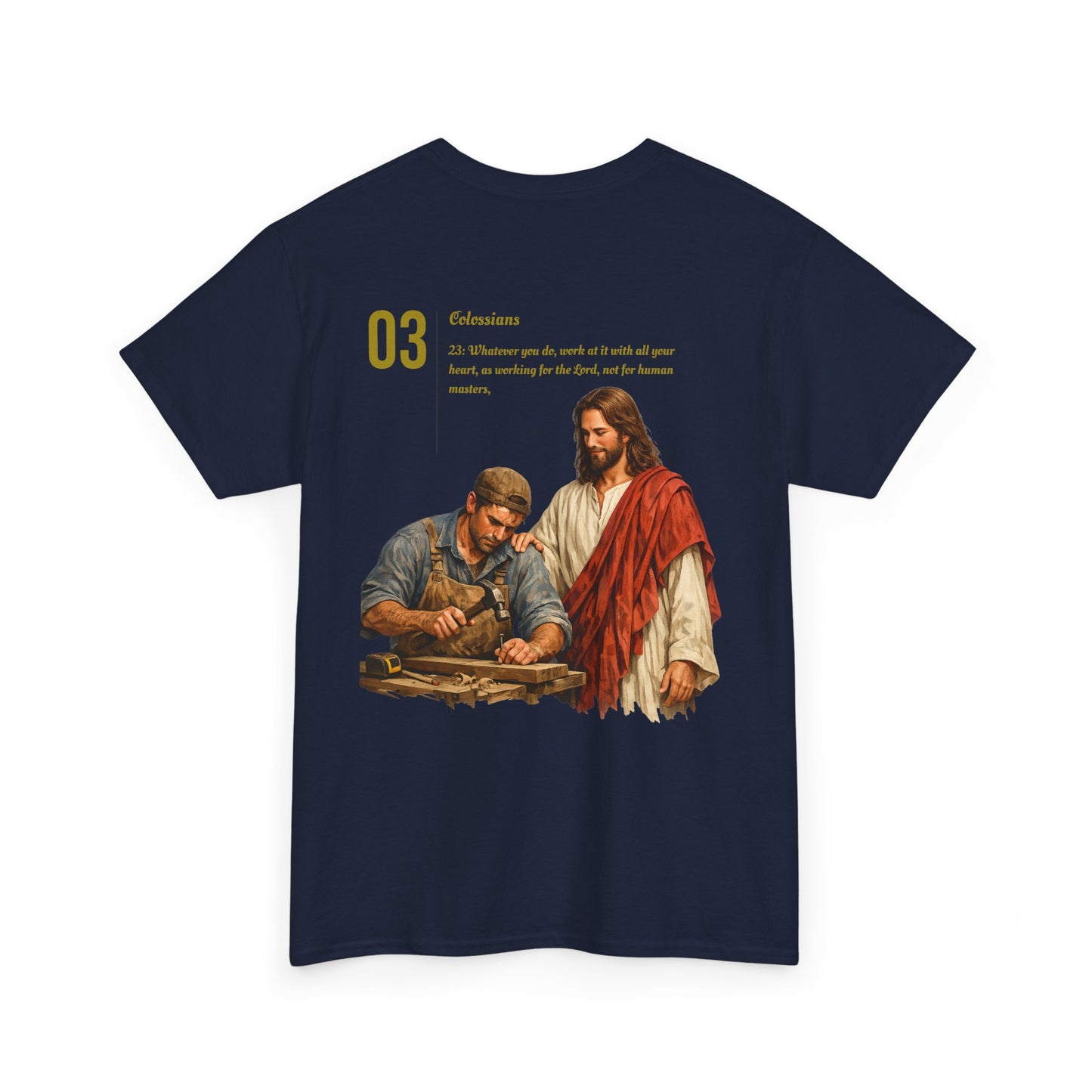 Christian Tee — Colossians 3:23