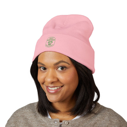 Embroidered Cuffed Beanie — Just Another Small Business