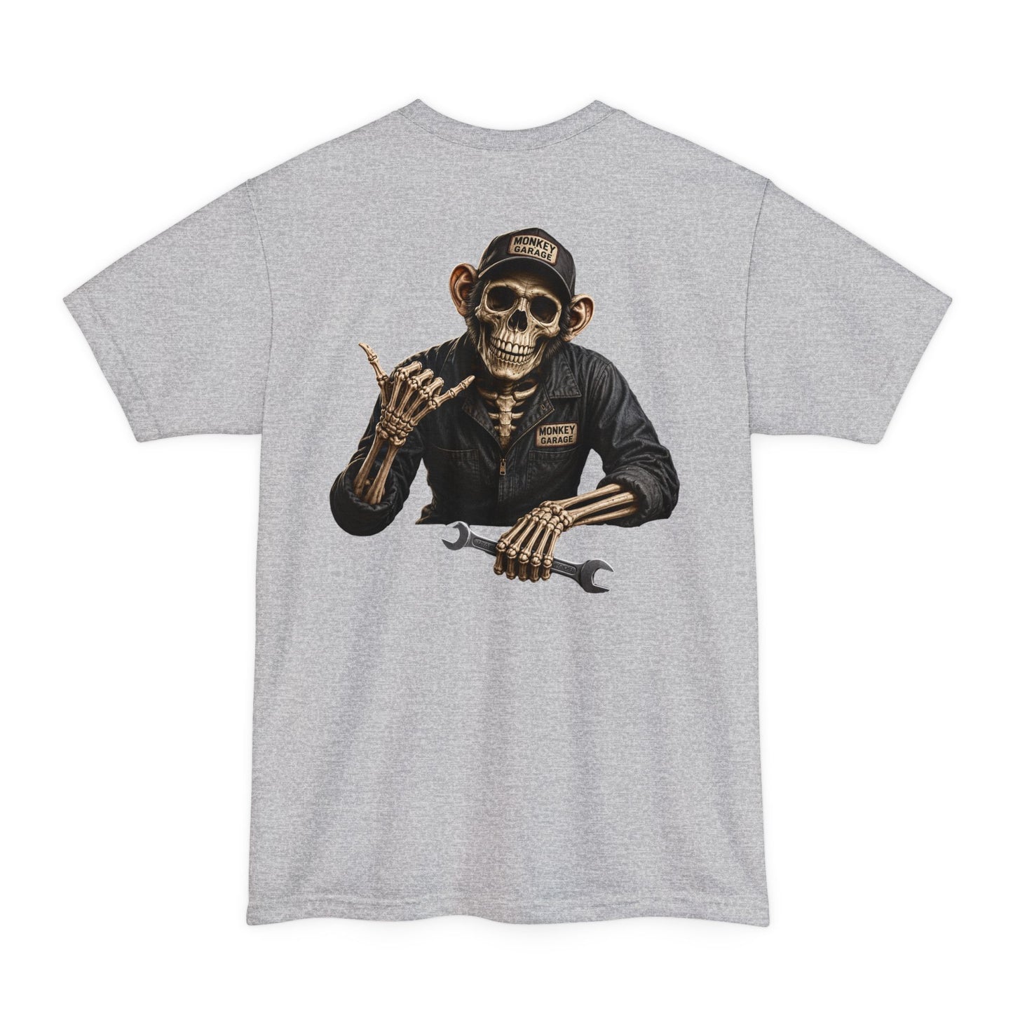 Mechanic Monkey Skeleton Tall Tee