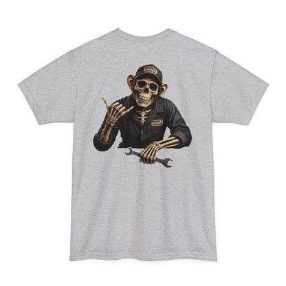 Mechanic Monkey Skeleton Tall Tee