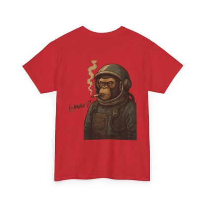 Chimp Astronaut Tee — Smoking Monkey
