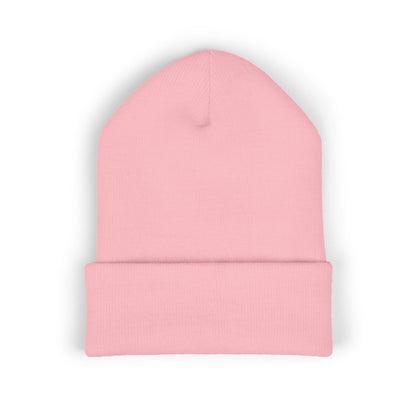 Embroidered Flame MM Beanie — Maintenance Monkey Beanie