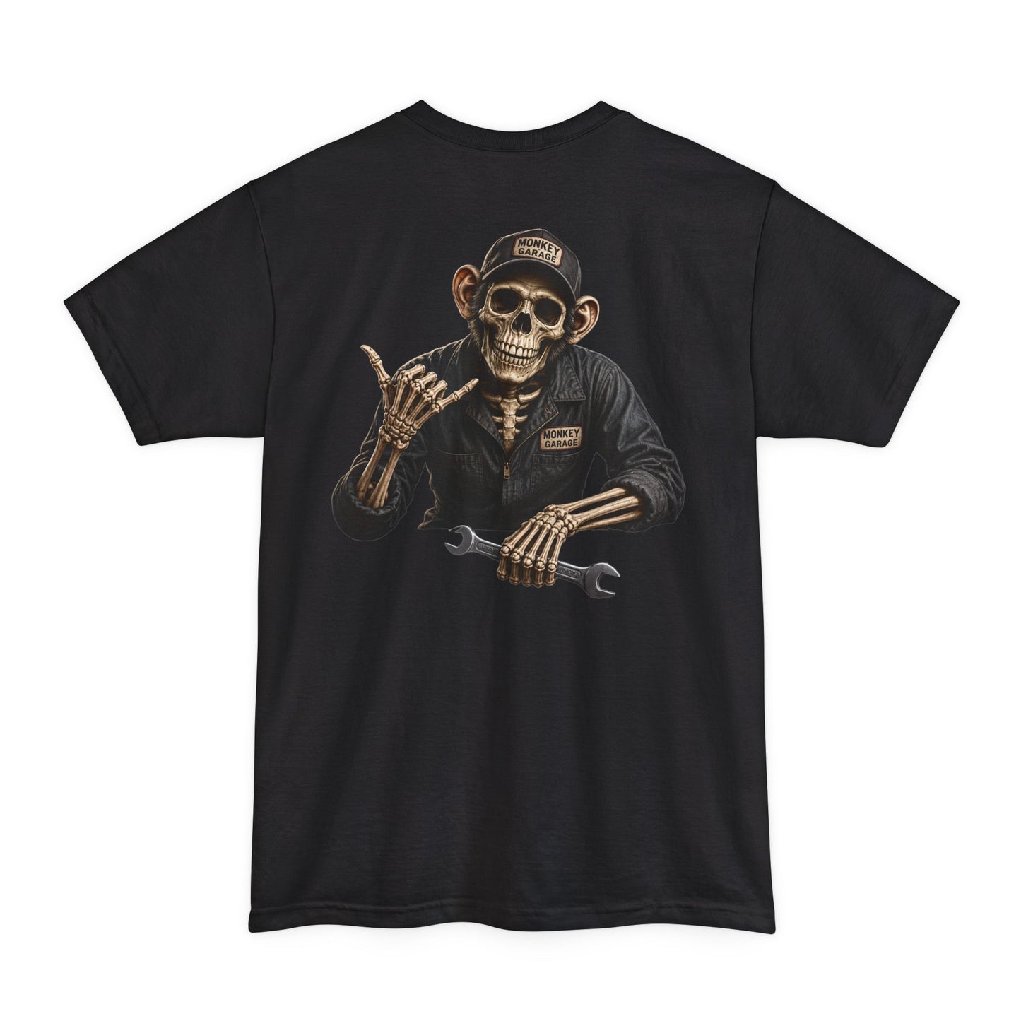 Mechanic Monkey Skeleton Tall Tee