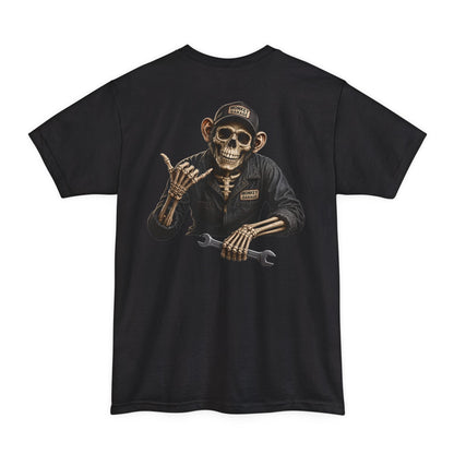 Mechanic Monkey Skeleton Tall Tee