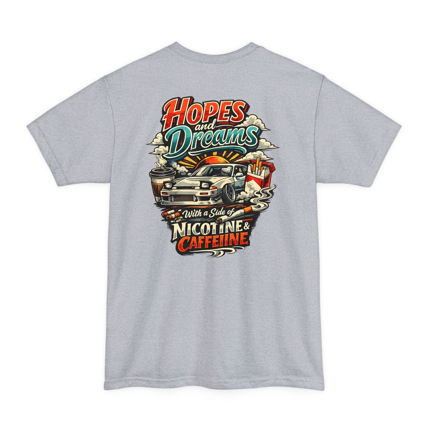 Hopes and Dreams Vintage Car Tall Tee