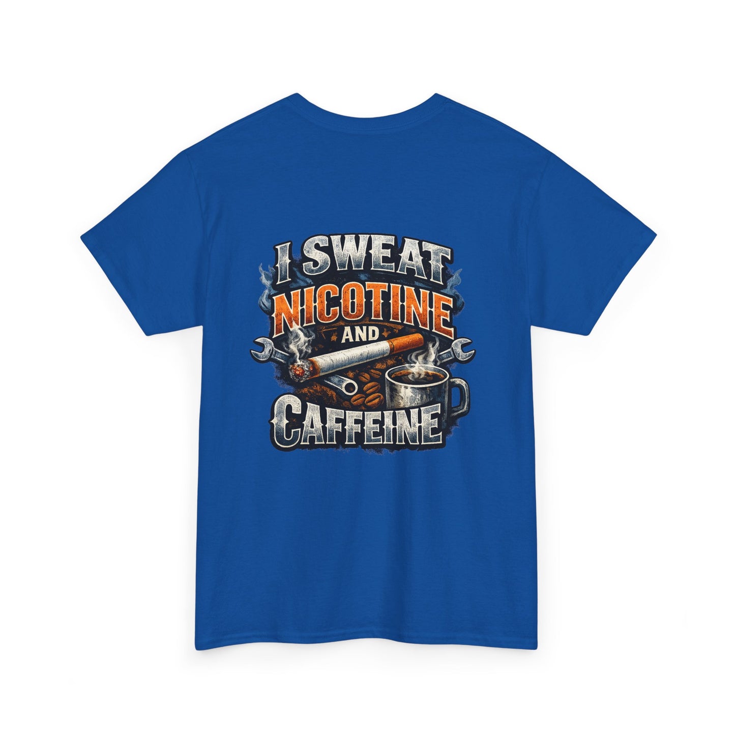 Nicotine and Caffeine Graphic Tee