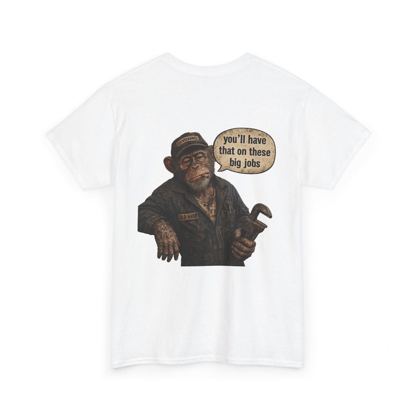 Vintage Pipefitter Maintenance Monkey Tee