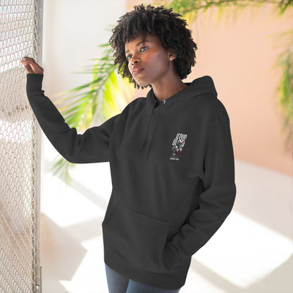 Angel Statue Graphic Hoodie — 'Sanctified, Saved' Vintage Art Streetwear