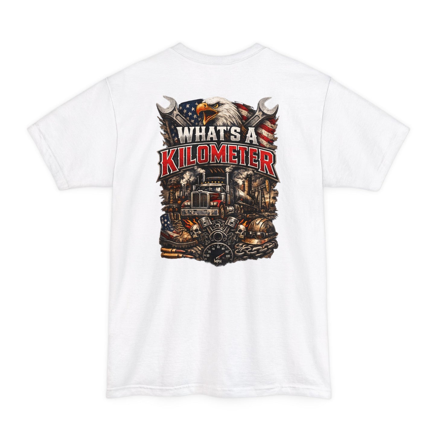 What's a Kilometer Trucker Tall Tee