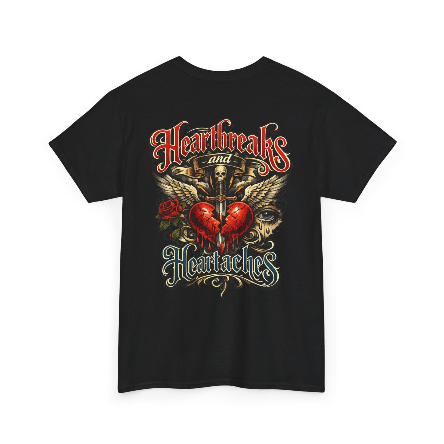 Graphic Tee — 'Heartbreaks and Heartaches'