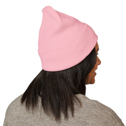 Embroidered Cuffed Beanie — Just Another Small Business