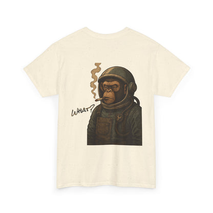 Chimp Astronaut Tee — Smoking Monkey
