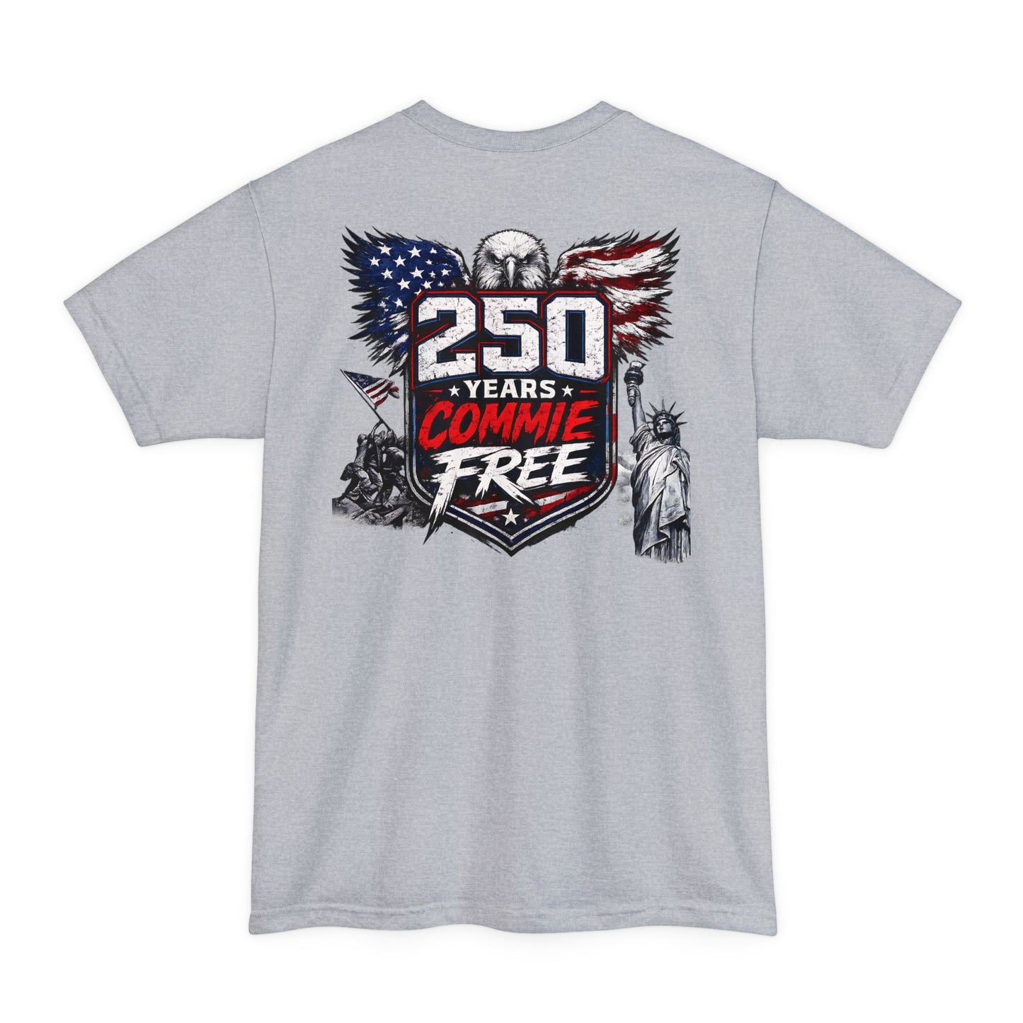 250 Years Commie Free Tall Tee