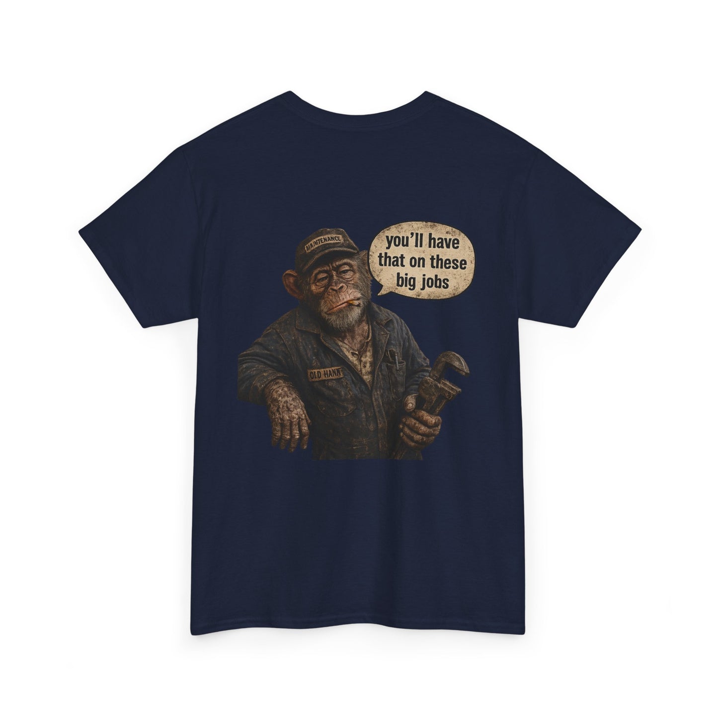 Vintage Pipefitter Maintenance Monkey Tee