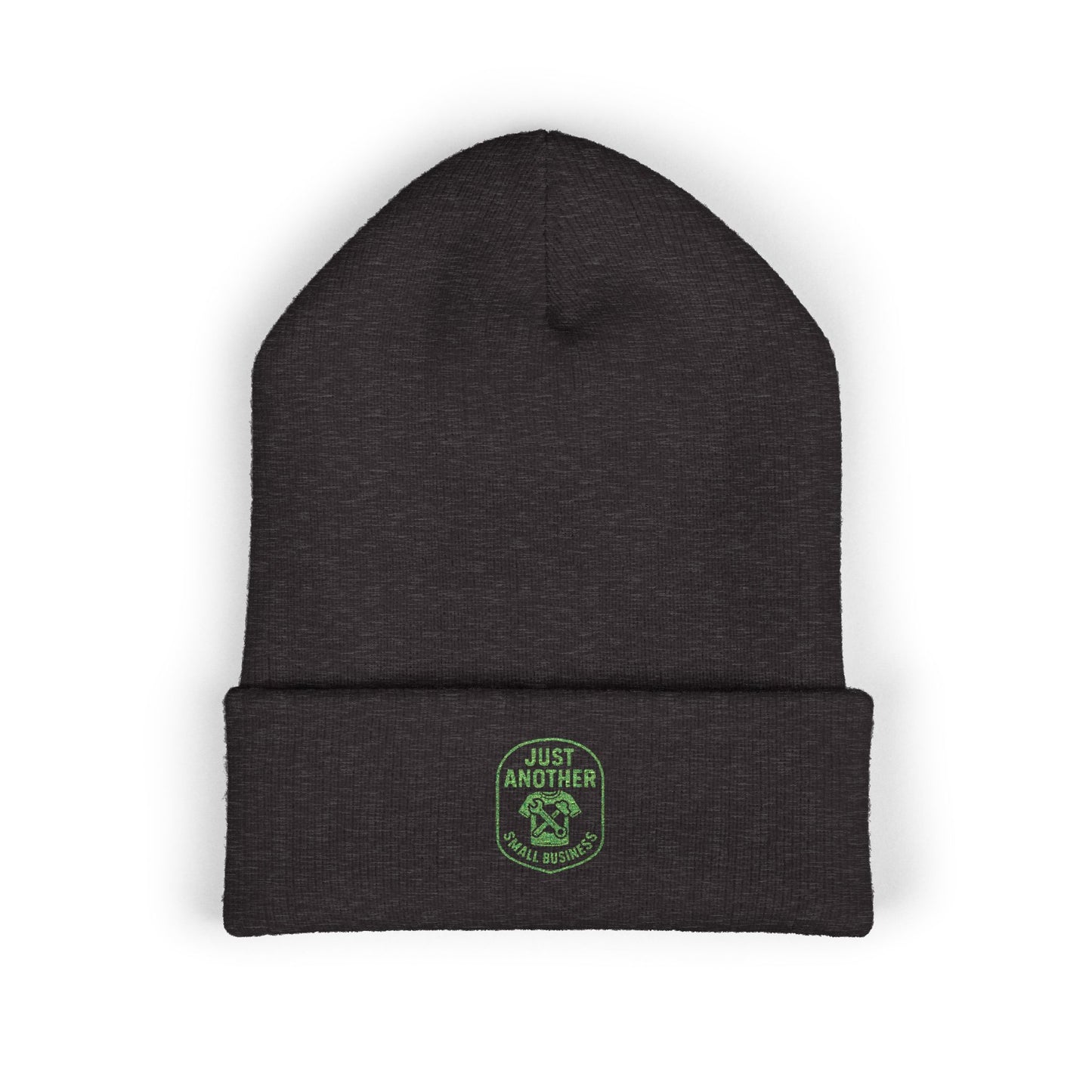 Embroidered Cuffed Beanie — Just Another Small Business