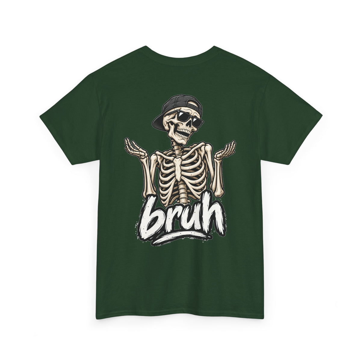 Bruh Skeleton Graphic Tee