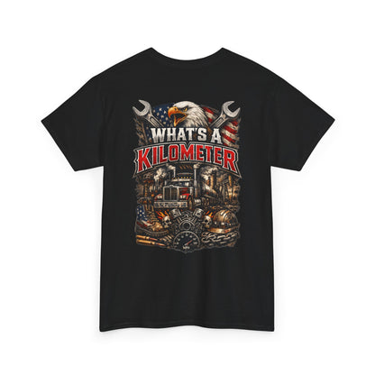 What's a Kilometer? Vintage Semi Truck T-Shirt