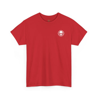Alien Vibes T-Shirt — Retro UFO Smoking Graphic Tee