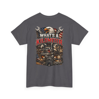What's a Kilometer? Vintage Semi Truck T-Shirt
