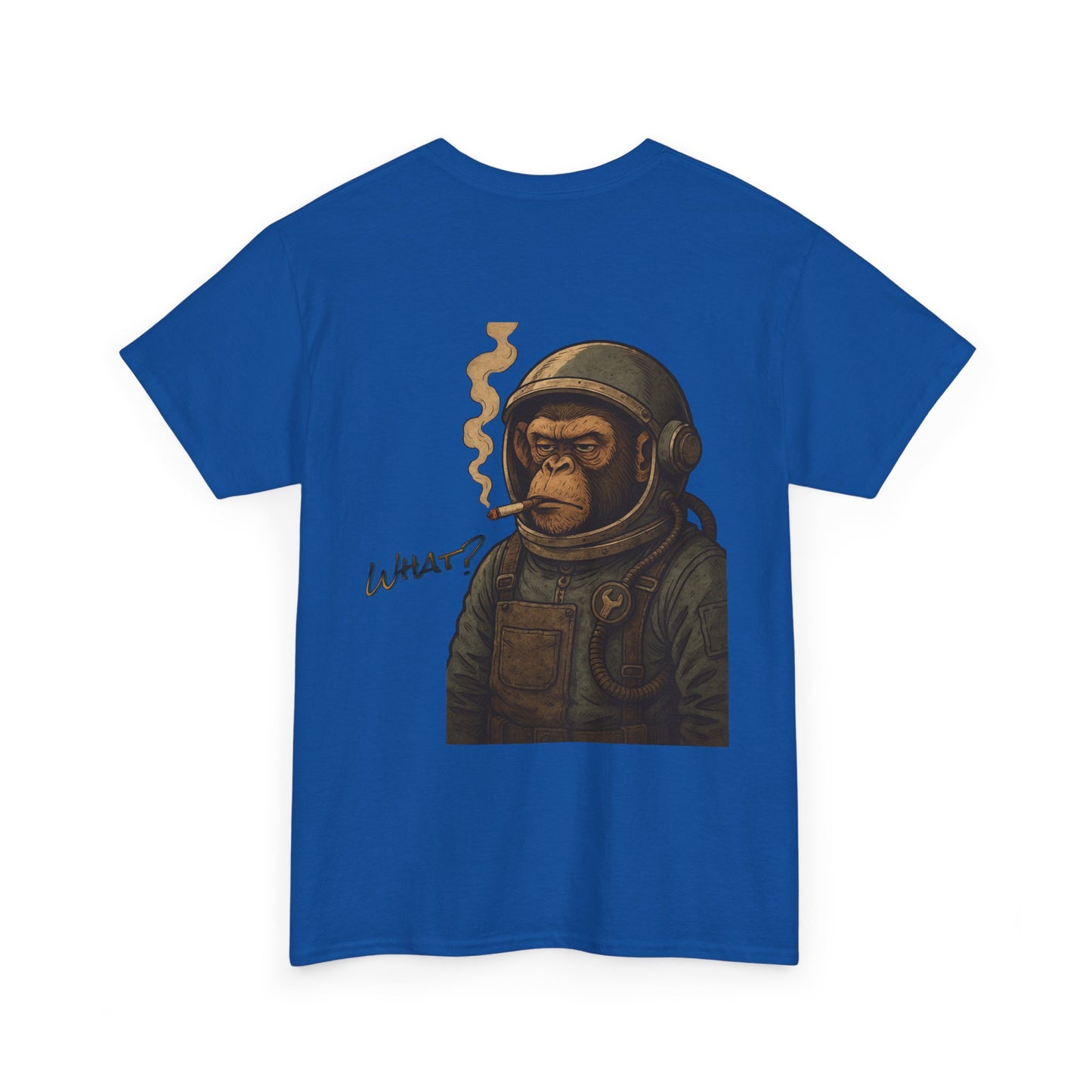 Chimp Astronaut Tee — Smoking Monkey