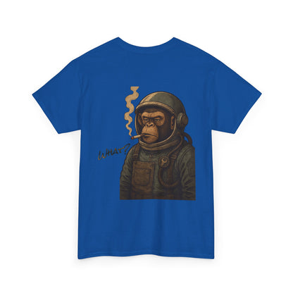 Chimp Astronaut Tee — Smoking Monkey